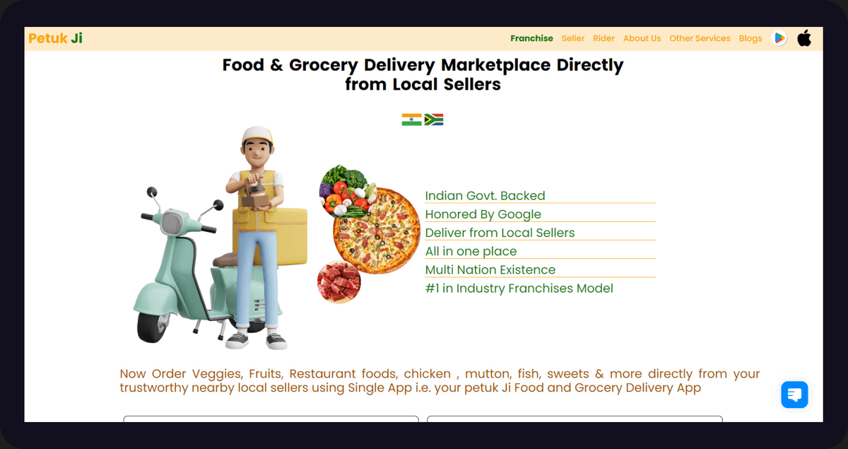 Food & Grocery Delivery Marketplace
