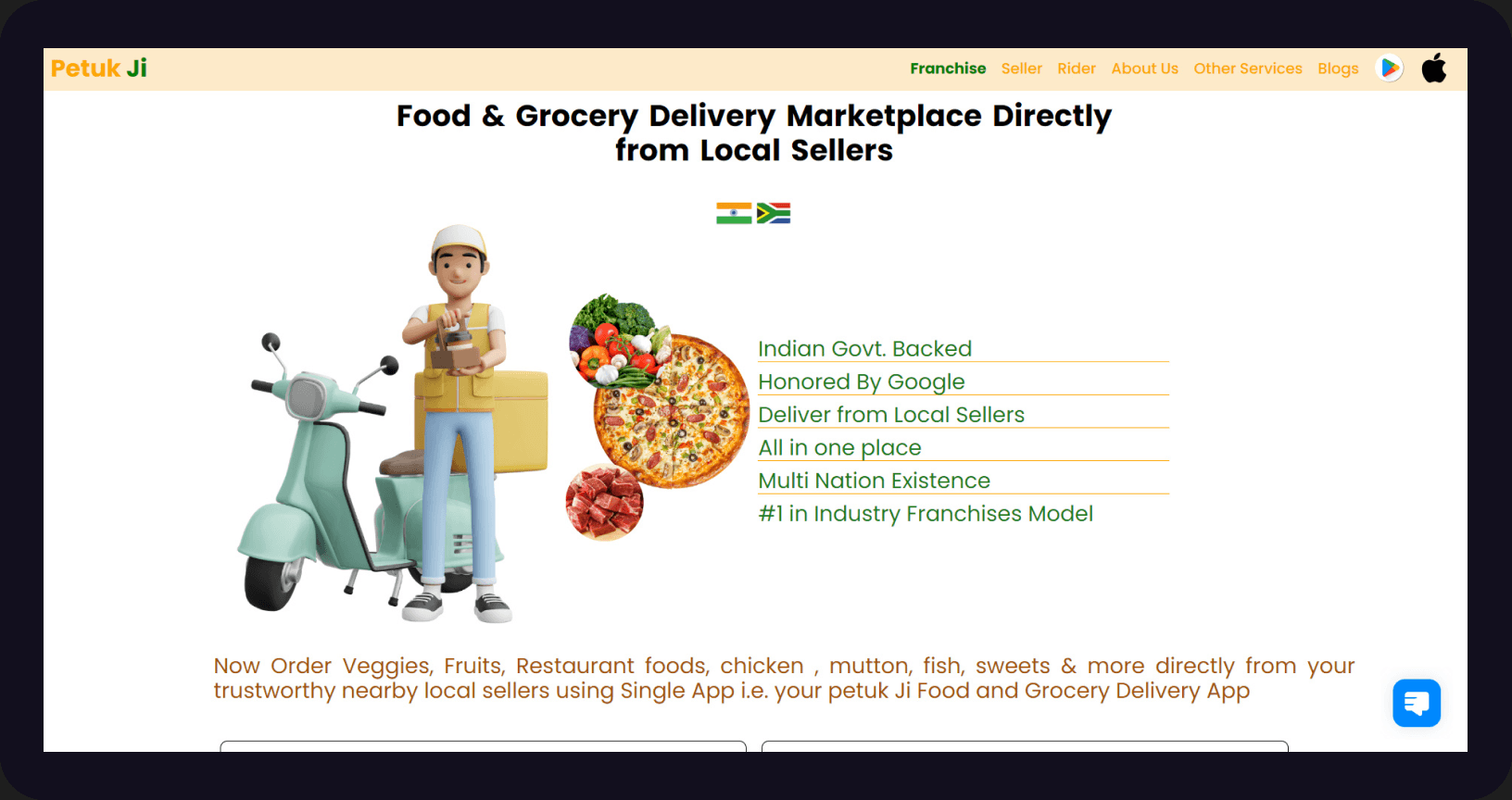 Food & Grocery Delivery Marketplace