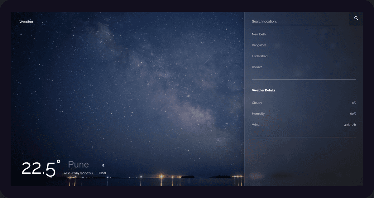 SkyScope: Your Local Weather at a Glance
